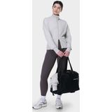 Sweaty Betty - After Class Zip Up - Trui - Lichtgrijs - Biologisch Katoen