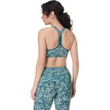 Sweaty Betty - Women Power Medium Support - Blauw - Meadow Print