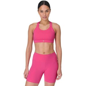 Sweaty Betty - Power Medium Support Sports Bra - Sport BH - Fuchsia Pink - 62% Polyamide, 38% Elastaan