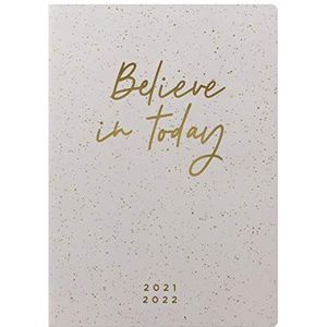 LETTS Inspire Schoolagenda, A6, weekoverzicht, 21,22 cm, wit