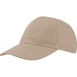 Atlantis Start 6 Panel Baseball Cap (Pakket van 2)  (Khaki)