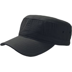 Atlantis Army Military Cap (Pakket van 2)  (Zwart)