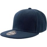 Atlantis Kinderen/Kinderen Flat Visor 6 Panel Snap Back Cap (Pakket van 2) (Marine)