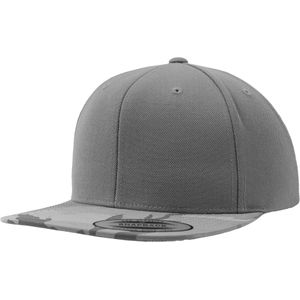 Flexfit Camo Visor Snapback Cap (2 stuks)  (Zilveren Camo)