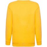 Fruit Of The Loom - Premium 70/30 Sweatshirt - Zonnenbloem Geel - Pak van 2