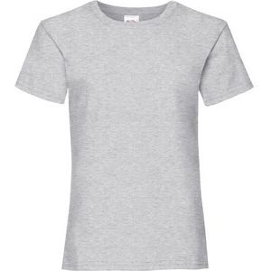 Fruit Of The Loom - BC4380 - T-shirt - Heather Grijs - 100% Katoen, Pakket van 2