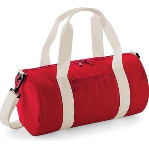 Bagbase Mini-Vat Schoudertas (Pakket van 2) (Klassiek rood/wit)