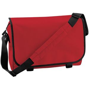 Bagbase Verstelbare boodschappentas (11 Liter) (Pakket van 2)  (Klassiek rood)