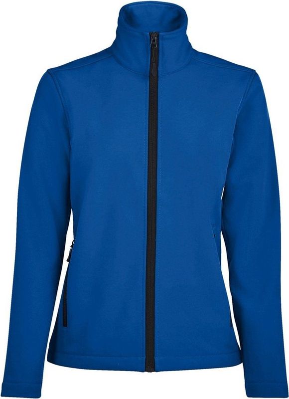 SOLS - Race Full Zip - Softshell Jacket - Koningsblauw - Waterafstotend