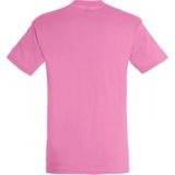 T-shirt - Katoen - Ribhals - Getapete Rughals - Tweelingnaaldstiksel