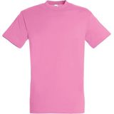 T-shirt - Katoen - Ribhals - Getapete Rughals - Tweelingnaaldstiksel