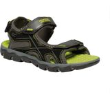 Regatta Kinderen/Kinderen Kota Drift Sandalen (28 EU) (Bruyère Grijs/Lime Punch)