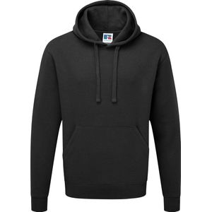 Russell Heren Authentieke Hooded Sweatshirt / Hoodie (Zwart)