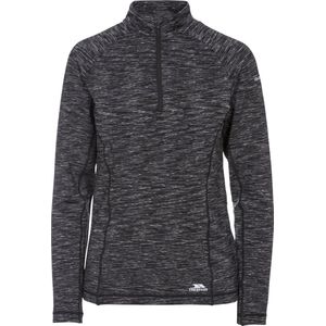 Trespass - Half Zip Sporttop - Blauw - 87% Polyester, 13% Elastaan