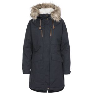Trespass Damen Parka Faithful wasserfest, mit Kapuze (XXS) (Marineblau)