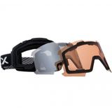 Trespass Unisex Magnetische DLX Verwisselbare Lens Skibril  (Zwart X)