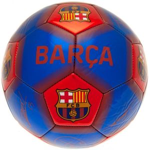 Taylors - FC Barcelona Handtekening Voetbal  (Blauw/Rood)