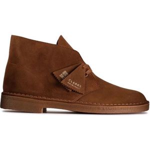 Clarks DESERT BOOT - Vrije tijd half-hoogHeren veterschoenHeren sneakers - Kleur: Cognac - Maat: 44