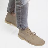Clarks - Originals Desert Boot - Beige - Leren Enkellaarsjes