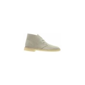 Clarks - 26155527 Enkellaarsjes - Beige - Leren - Casual