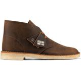 Clarks - 26155481 - Leren Laarzen - Bruin - Casual - Veters