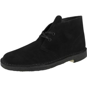 Clarks - Desert Boot - Nette Schoenen - Zwart - Suède