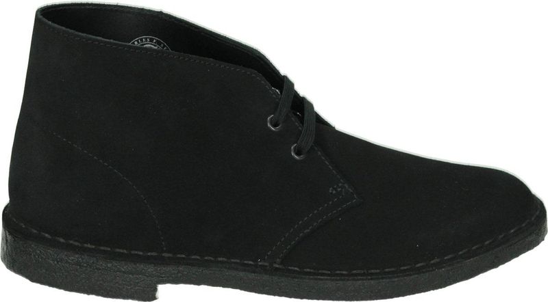 Clarks - Desert Boot - Colakleurig Suède - Nette Schoenen