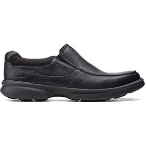 Clarks Bradley Free MocassinHomme, Blk Tumbled Lea