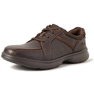 Clarks Bradley Walk Oxford-schoenen voor heren, bruin, 44 EU