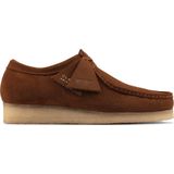 Clarks Originals - Wallabee - Veterschoen - Cola - Suède