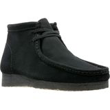 Clarks - Wallabee - Veterboots - Zwart - Suède
