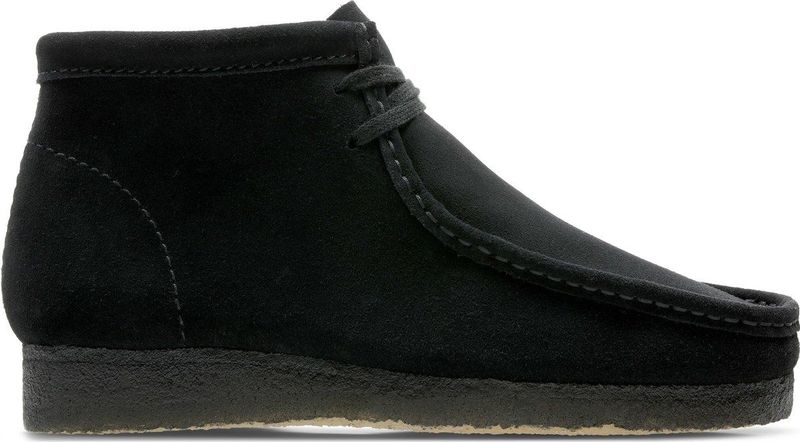 Clarks - Wallabee - Veterboots - Zwart - Suède