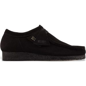 Clarks Wallabee Black Suede