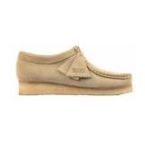 Clarks, Wallabee Maple Suede Damesschoenen Beige, Dames, Maat:37 1/2 EU