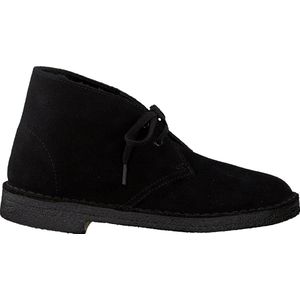 Clarks Desert Boot Dames Veterschoenen - Dames - Zwart - Maat 37,5