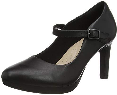 Clarks - Ambyr Shine - Nette Schoenen - Zwart - Leer - OrthoLite® Hybrid™ Voetbed