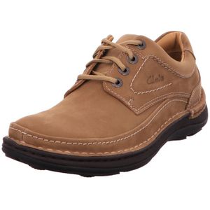 Clarks Nature Three,Sand Nubuck sand 39
