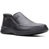 Clarks - Donaway Step - Moccasin - Zwart - Leder