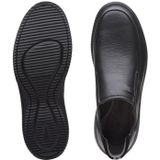 Clarks - Donaway Step - Moccasin - Zwart - Leder