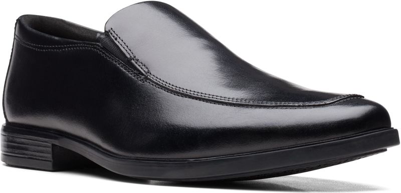 Clarks Slipper »Howard Edge«, Business Schuh, Halbschuh, Anzugschuh mit Stretcheinsätze