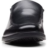Clarks - Howard Edge - Instappers - Zwart - Leer
