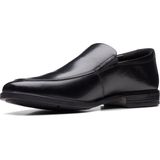 Clarks - Howard Edge - Instappers - Zwart - Leer