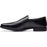 Clarks - Howard Edge - Instappers - Zwart - Leer
