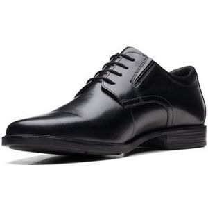 Clarks Howard Walk Oxford, Black Leather, 41,5 EU, zwart leder, 41.5 EU