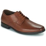 Clarks - Heren - Howard Walk - G - 4 - dark tan lea - maat 7