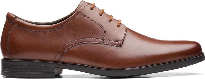 Clarks - Howard Walk - Heren Veterschoen - Zwart - Leer