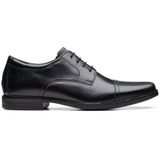 Clarks - Howard Cap - Pet - Zwart - Cushion Plus™-technologie