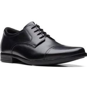 Brogues in leer Howard Cap CLARKS. Leer materiaal. Maten 45. Zwart kleur