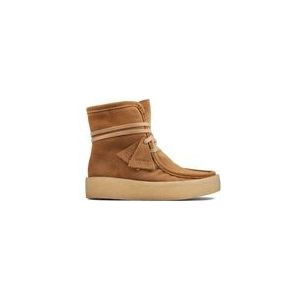 Clarks, Winter Boots Beige, Dames, Maat:40 EU