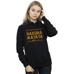 Li-cense Disney dames the lion king hakuna matata hoodie